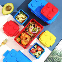 Lunch Box for Children, Lunch Box with Compartments, 1150 ml, Lunch Box, Leak-Proof Lunch Box for Schools, Picnics and Parks
