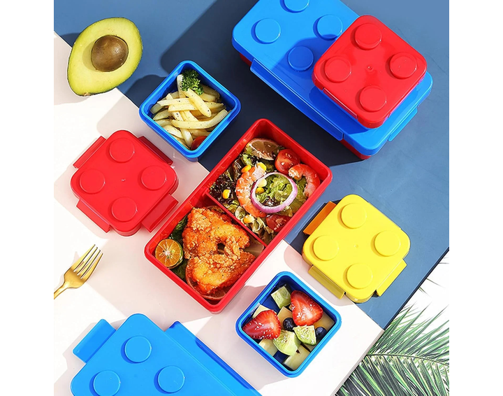 Lunch Box for Children, Lunch Box with Compartments, 1150 ml, Lunch Box, Leak-Proof Lunch Box for Schools, Picnics and Parks