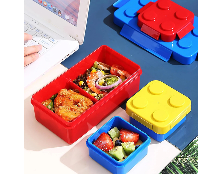 Lunch Box for Children, Lunch Box with Compartments, 1150 ml, Lunch Box, Leak-Proof Lunch Box for Schools, Picnics and Parks - Image 2