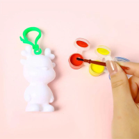 DIY Fluid Bear Keychain Painting Kit