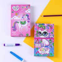 Art and Craft Drawing Color Book Set for 3+ Years Old Boys/Girls