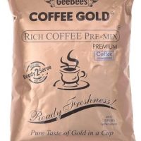 GeeBees Coffee Gold Instant Premix Coffee Sweetened, 500gms